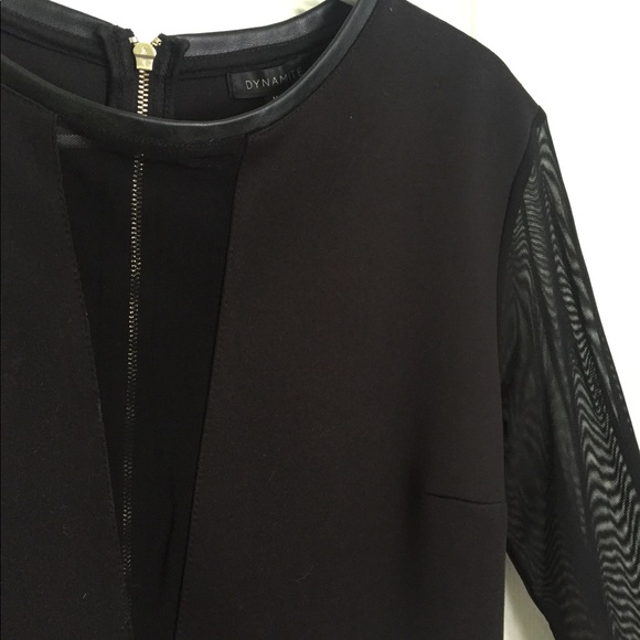 Black peplum top - Picture 2 of 2